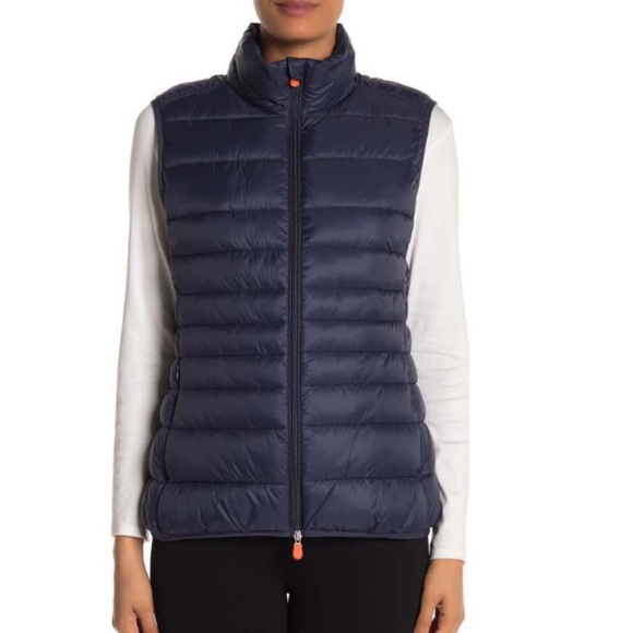 Save The Duck Giga Quilted Puffer Vest Size M